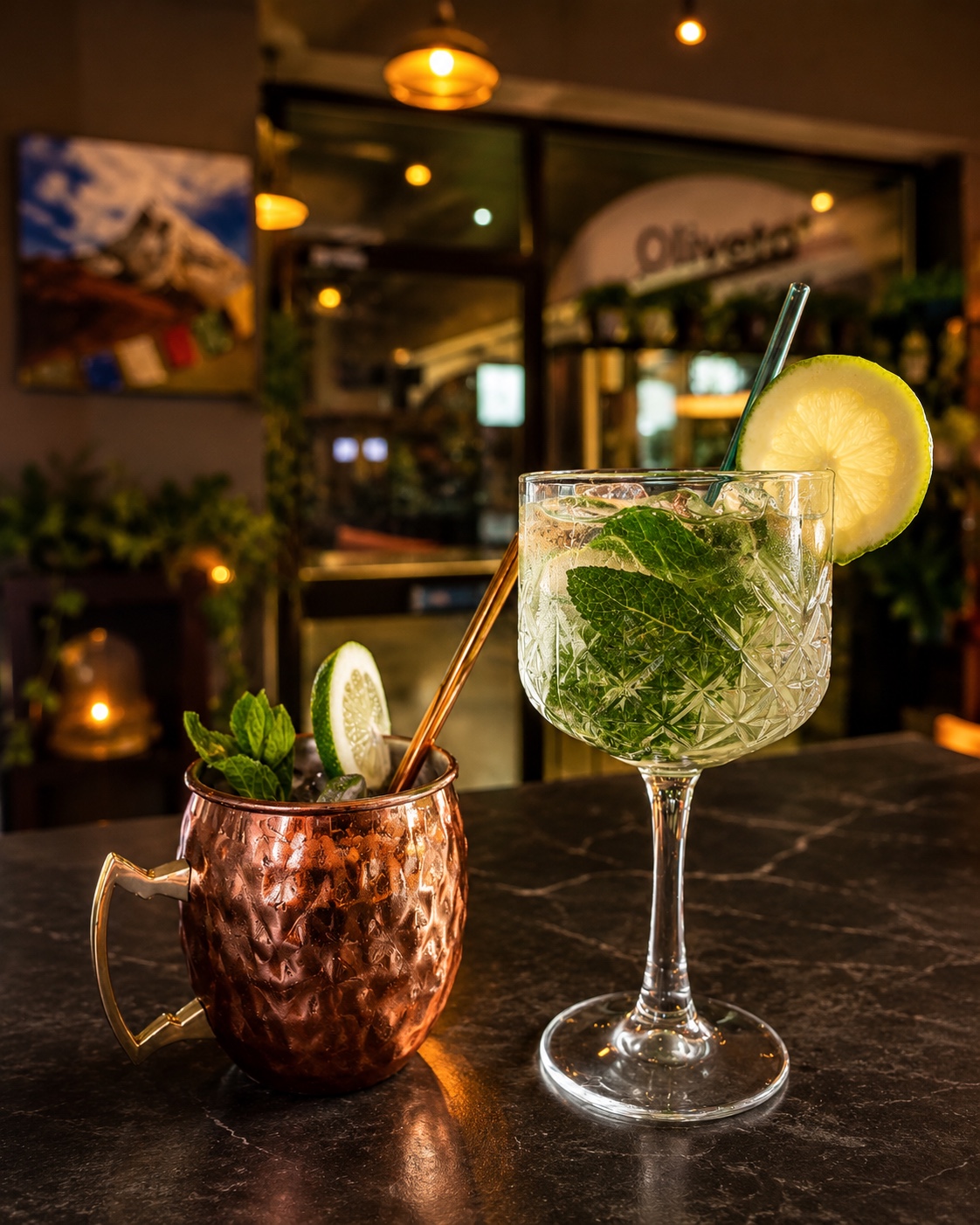 Atmosfera, cocktail, bevande e dolci L'Oliveto