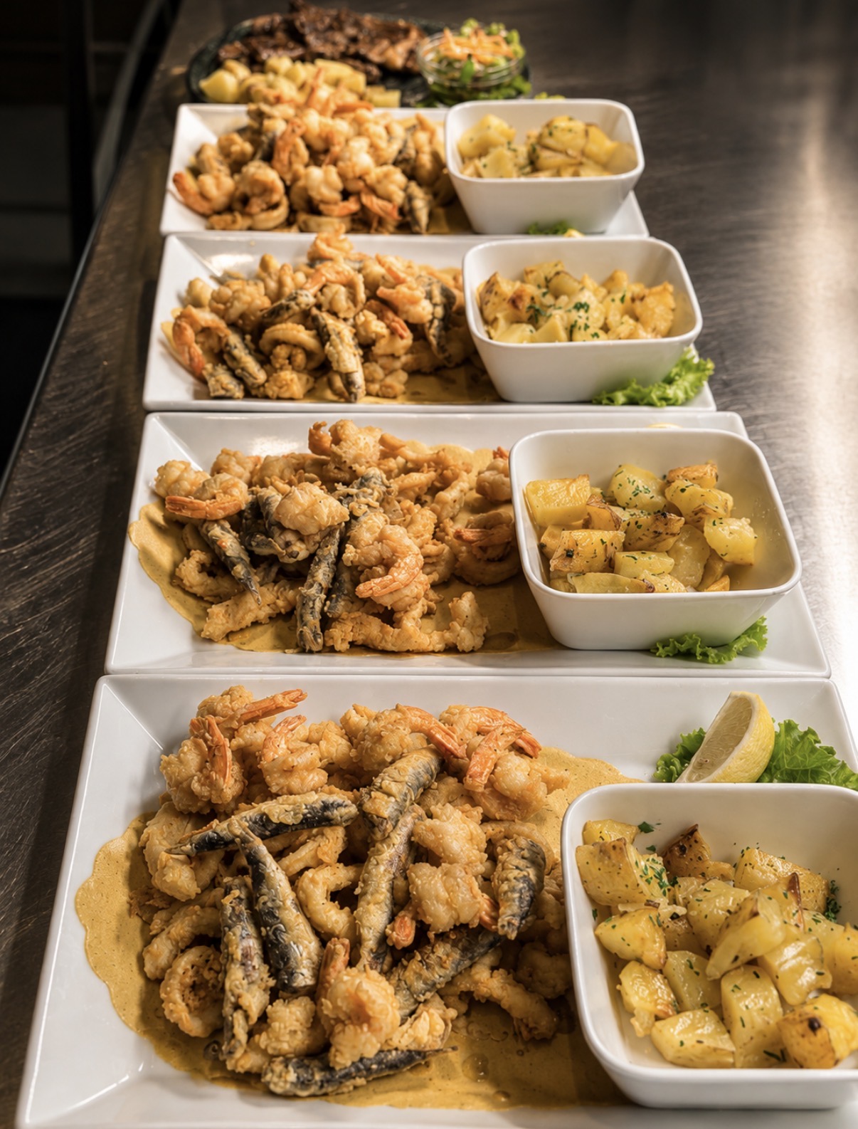 Piatti di pesce L'Oliveto